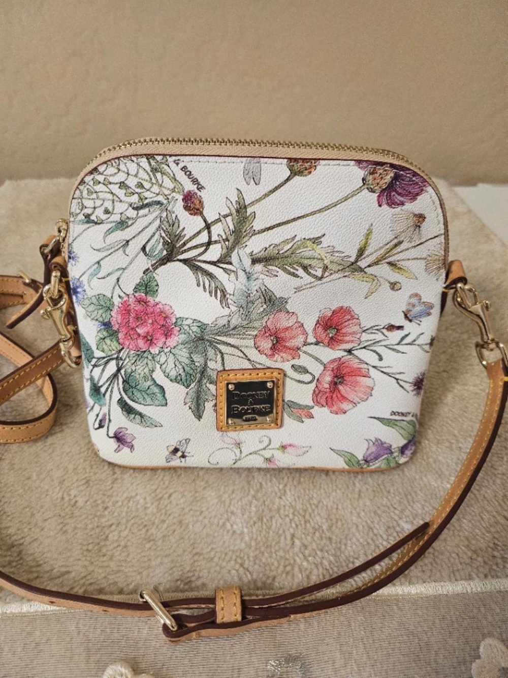Dooney and Bourke Botanical Domed Crossbody Bag